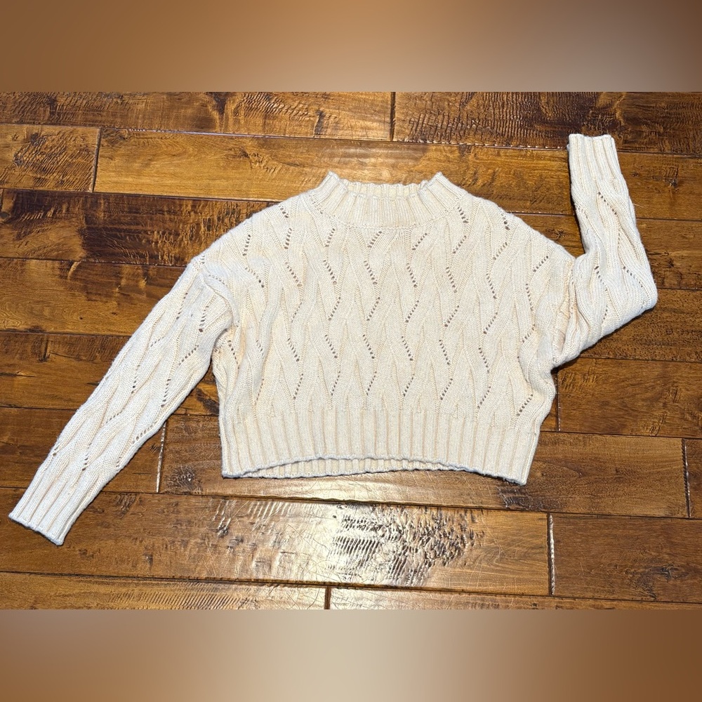 Ever eve Mock Neck Pullover Sweater